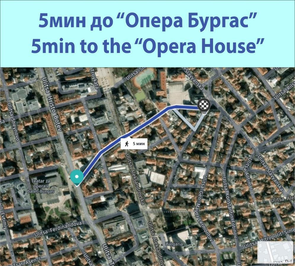 Super Center - Apartment On "Kiril & Metodi" Square Burgas City Exterior foto