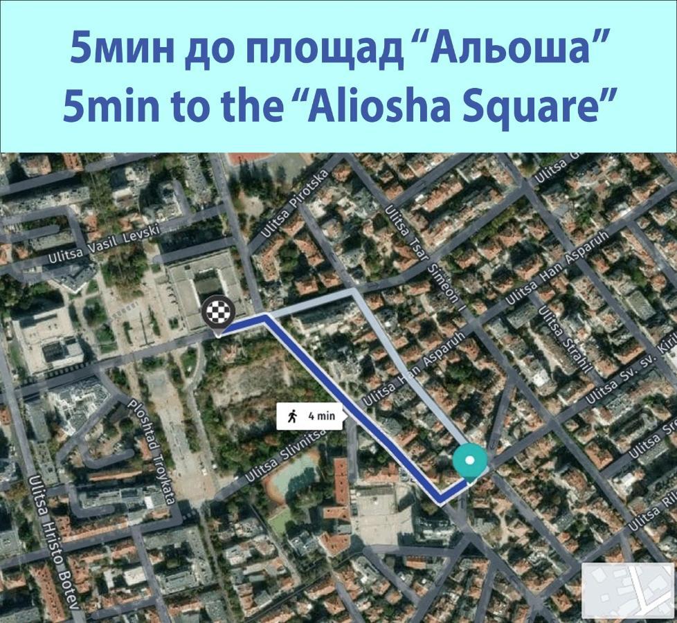 Super Center - Apartment On "Kiril & Metodi" Square Burgas City Exterior foto